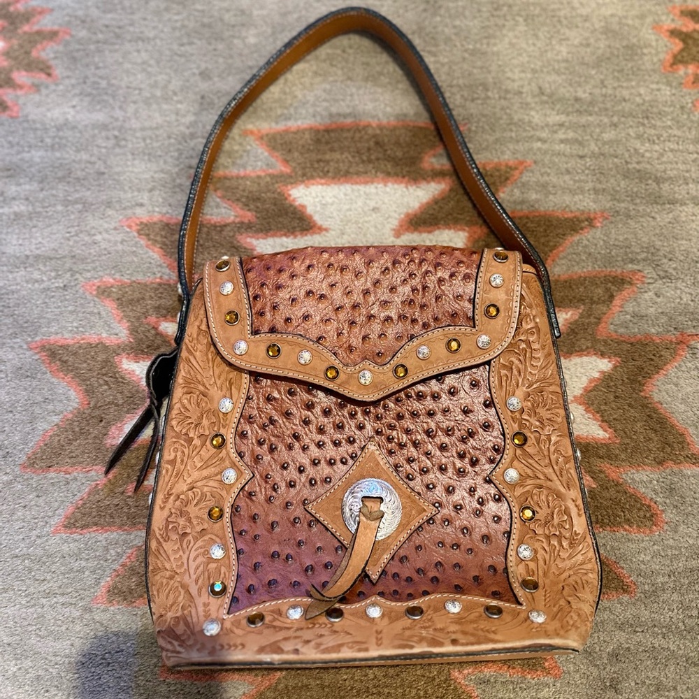 MONTANA SILVERSMITH LEATHER PURSE